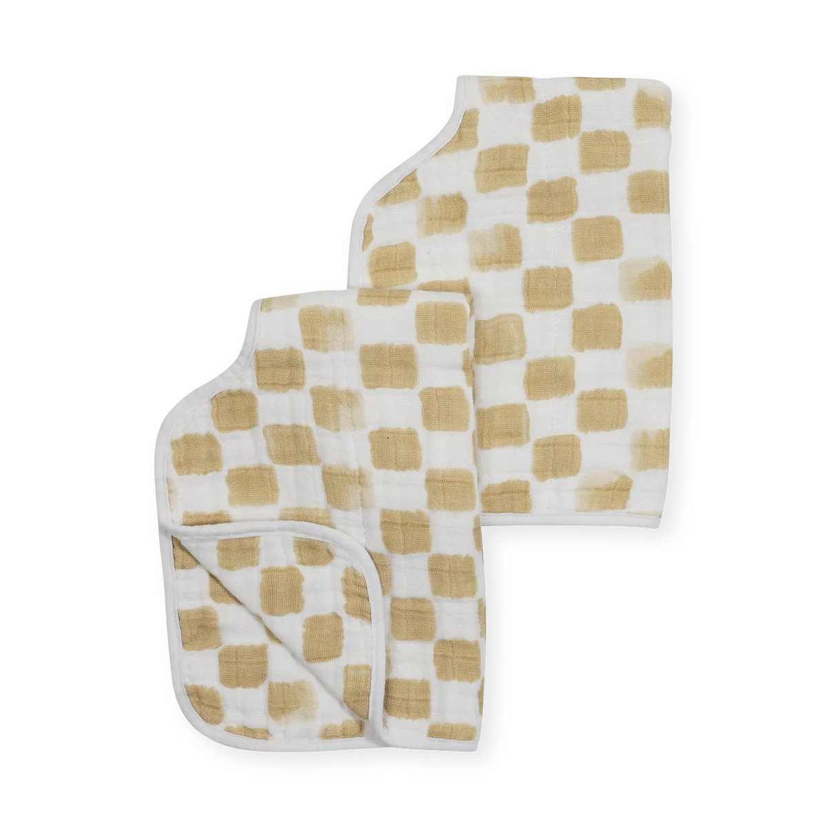 Adobe Checker | Cotton Muslin Burp Cloth 2 pack