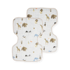 Party Animals | Cotton Muslin Burp Cloth 2 pack