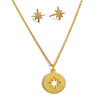 Ethic Goods Necklace/Earring Set: Star/Compass