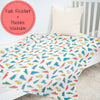 Sole Mates Baby Swaddle Blanket