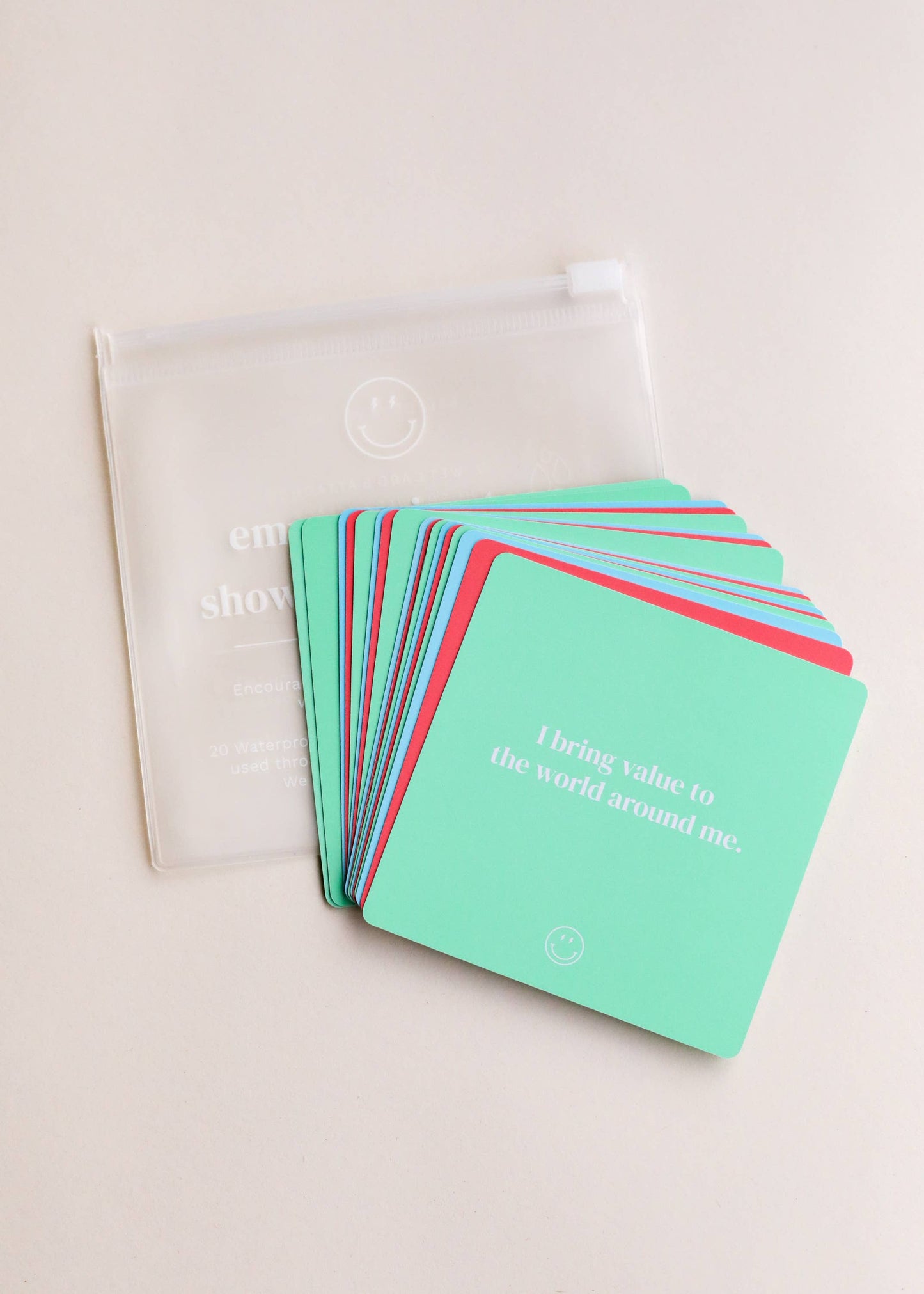 Shower Affirmation™ Cards - Tweens + Teens