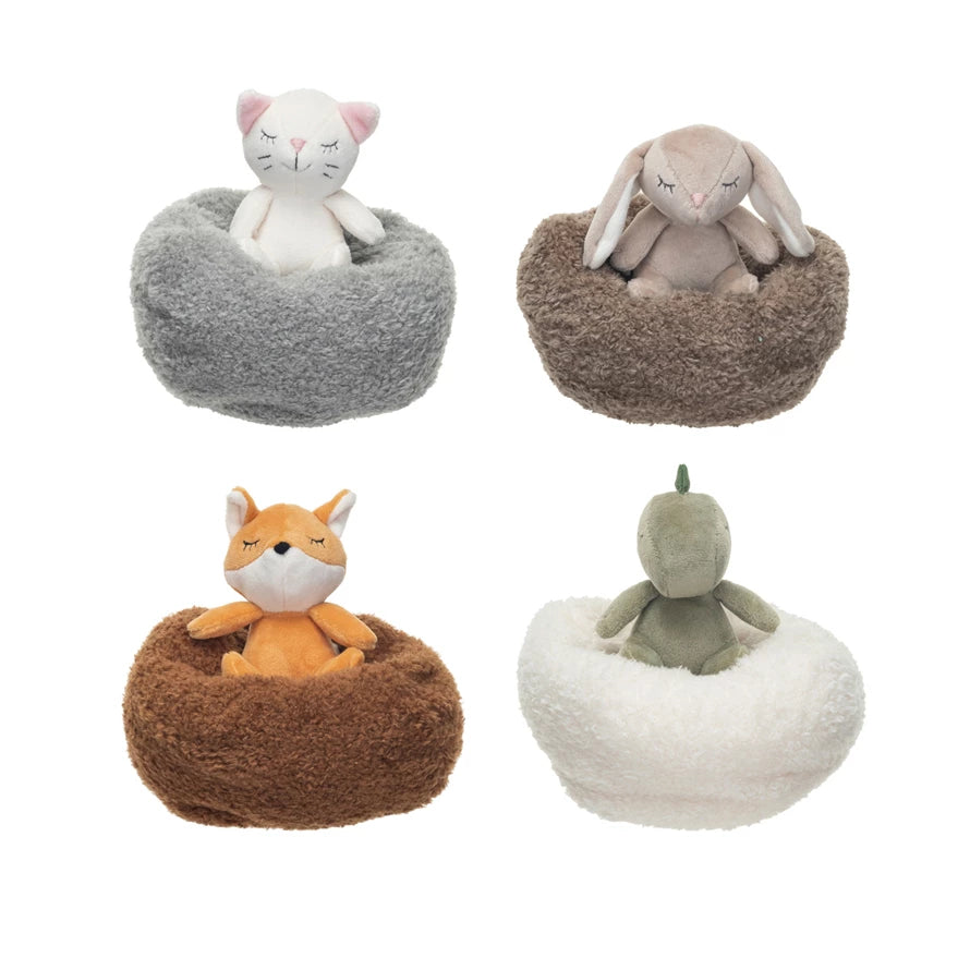 Furry Friends in Bean Bag | Multiple Styles