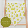 Kiwi To My Heart Baby Swaddle Blanket