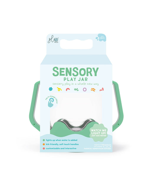 Teal Sensory Play Jar