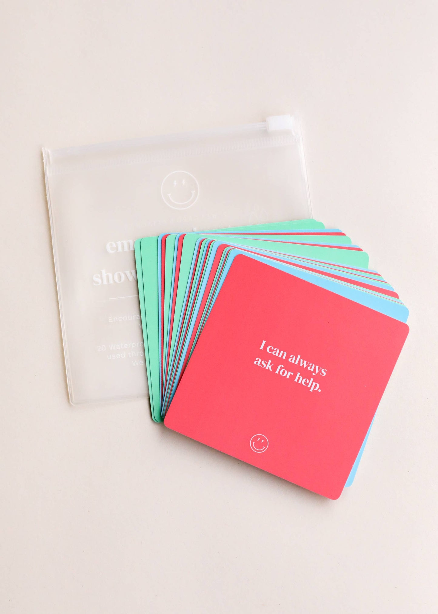 Shower Affirmation™ Cards - Tweens + Teens