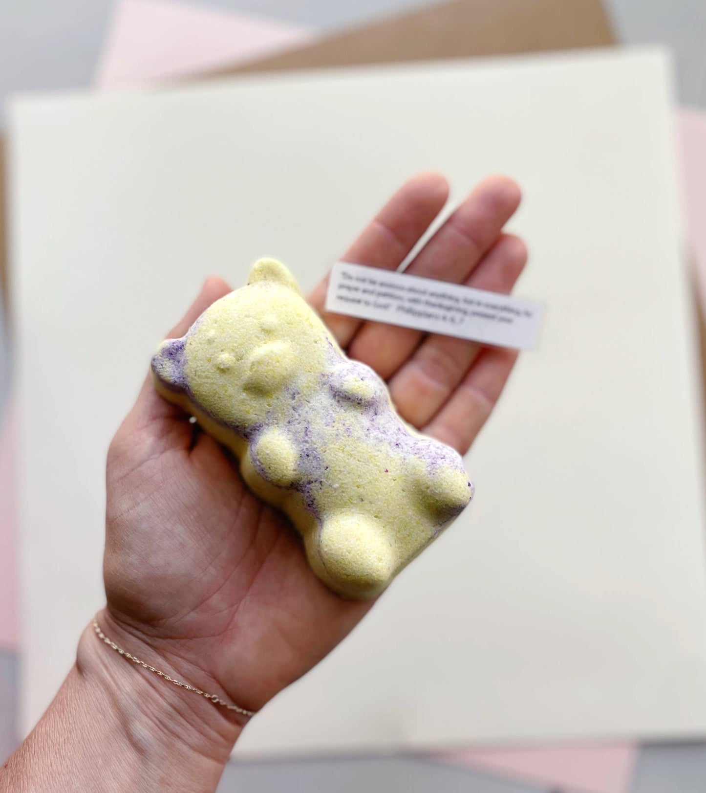 Bath Bomb | Prayer Bear |  Prayer Surprise Inside