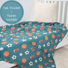 Little Athlete Sporty Theme Baby Swaddle Blanket