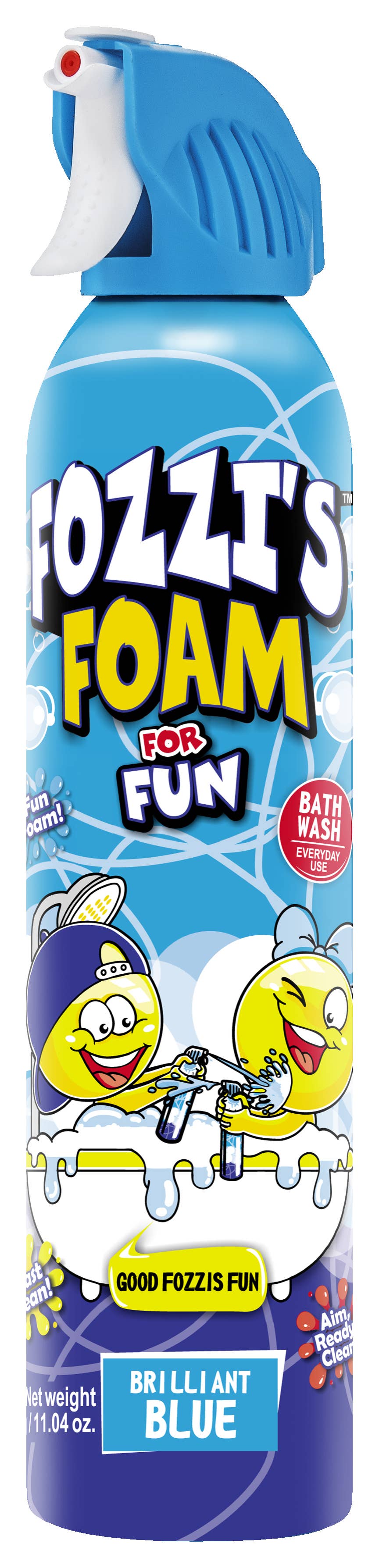 Fozzi's Foam Bath Spray |  Brilliant Blue