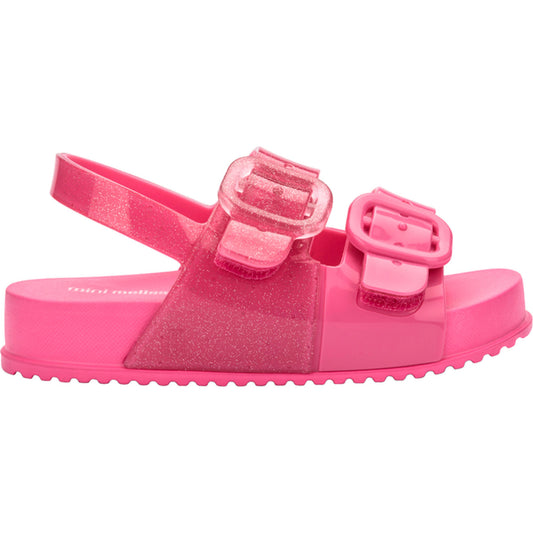 Mini Melissa Cozy Sandal | Hot Pink