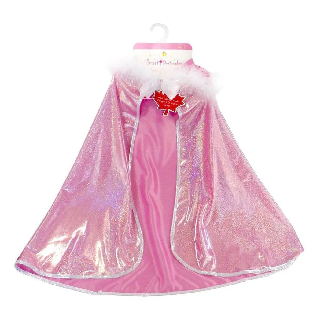 Glitter Princess Cape / Pink / 4-6