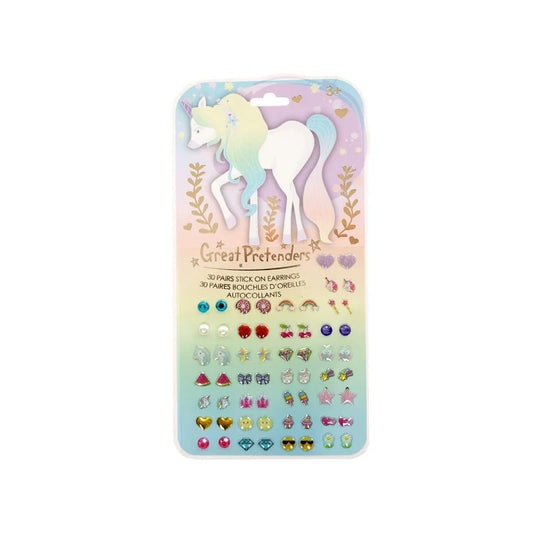 Whimsical Unicorn Sticker Earrings