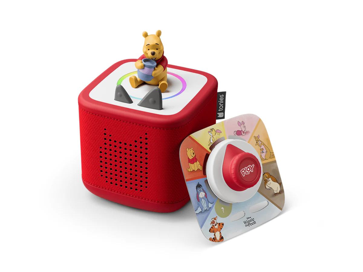 Toniebox 2 Play Set | Winnie the Pooh | Sunset Red