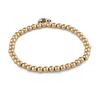 CHARM IT! Gold Bead Bracelet