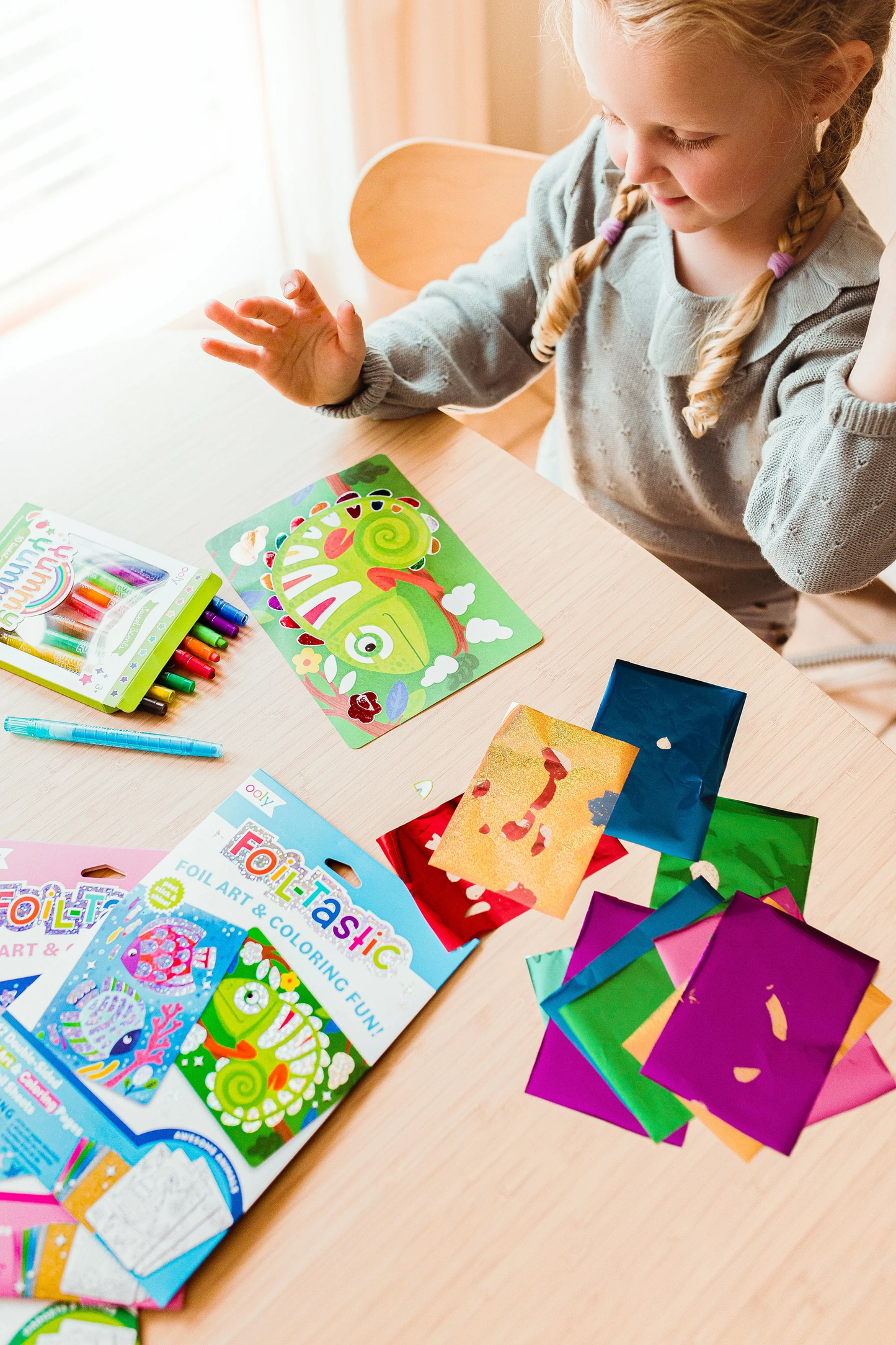 Foil-tastic Foil Art Kit: Awesome Animals
