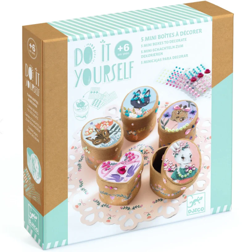 DIY| Adorable Mini Boxes Craft Kit
