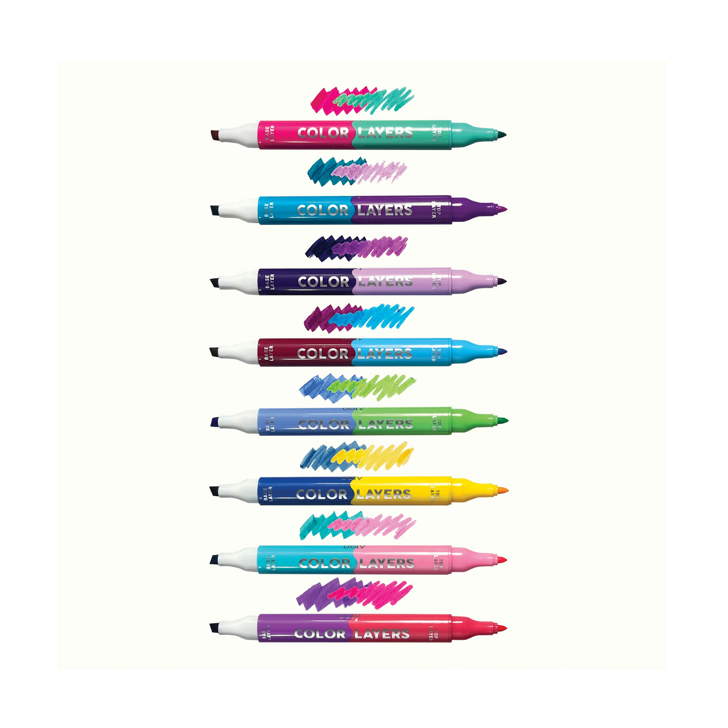Color Layers | Double-Ended Layering Markers