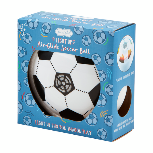 White Air-Glide Soccer Ball | Light Up