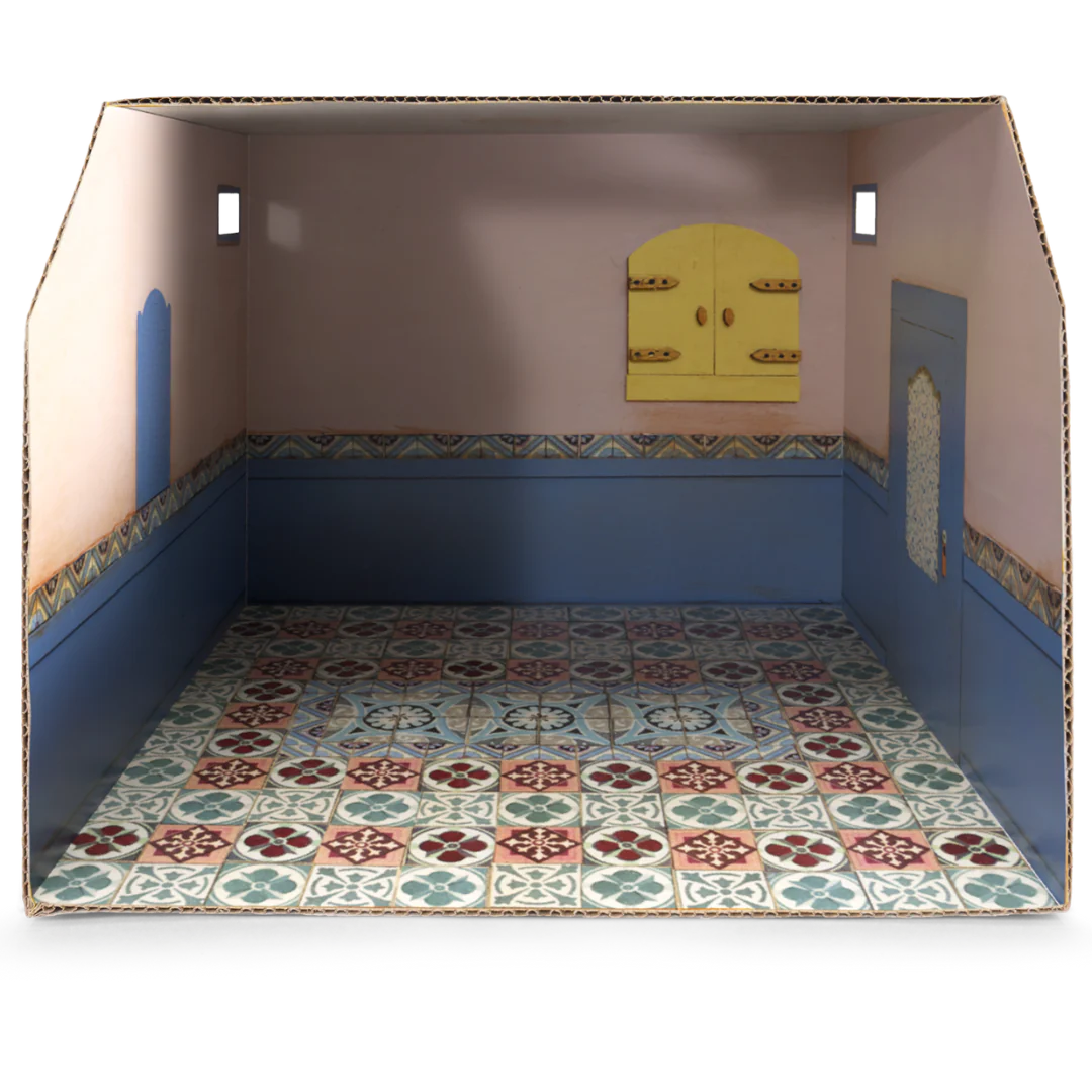 Sam & Julia | Cardboard Bathroom