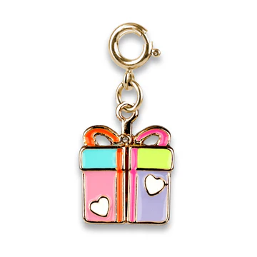 CHARM IT! Gold Surprise B-Day Gift Charm