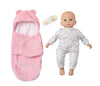 Sweet Smiles Bear Sleep Sack | Light Skin Tone 14"