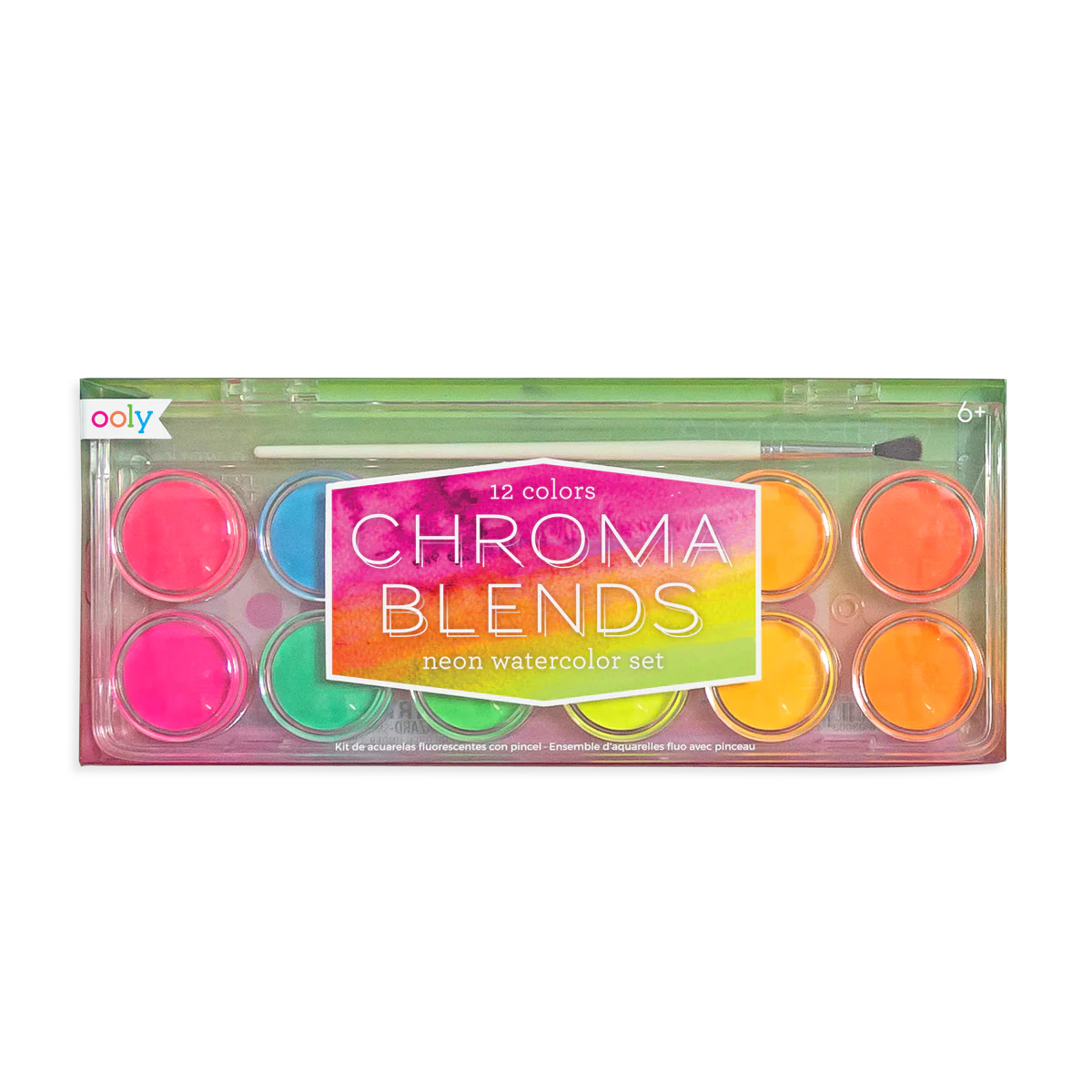 Chroma Blends: Neon Watercolor Paint Set