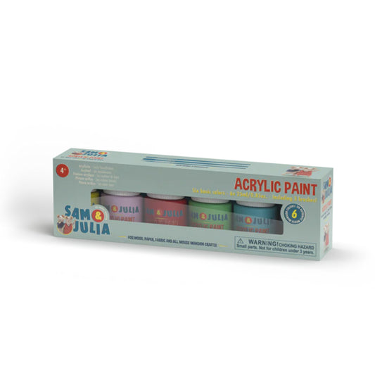 Sam & Julia | Acrylic Paint & Pencil Set