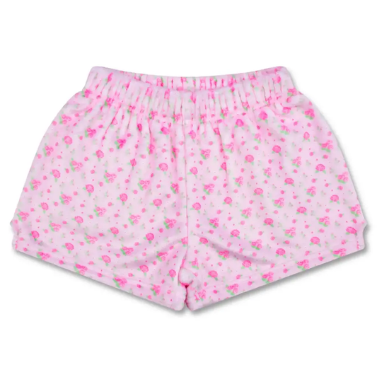 Pretty in Pink Plush Shorts