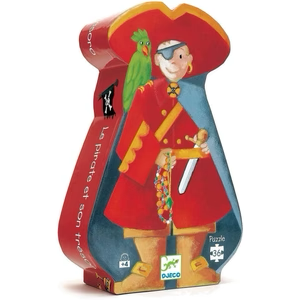 Silhouette Puzzle | Pirate & Treasure