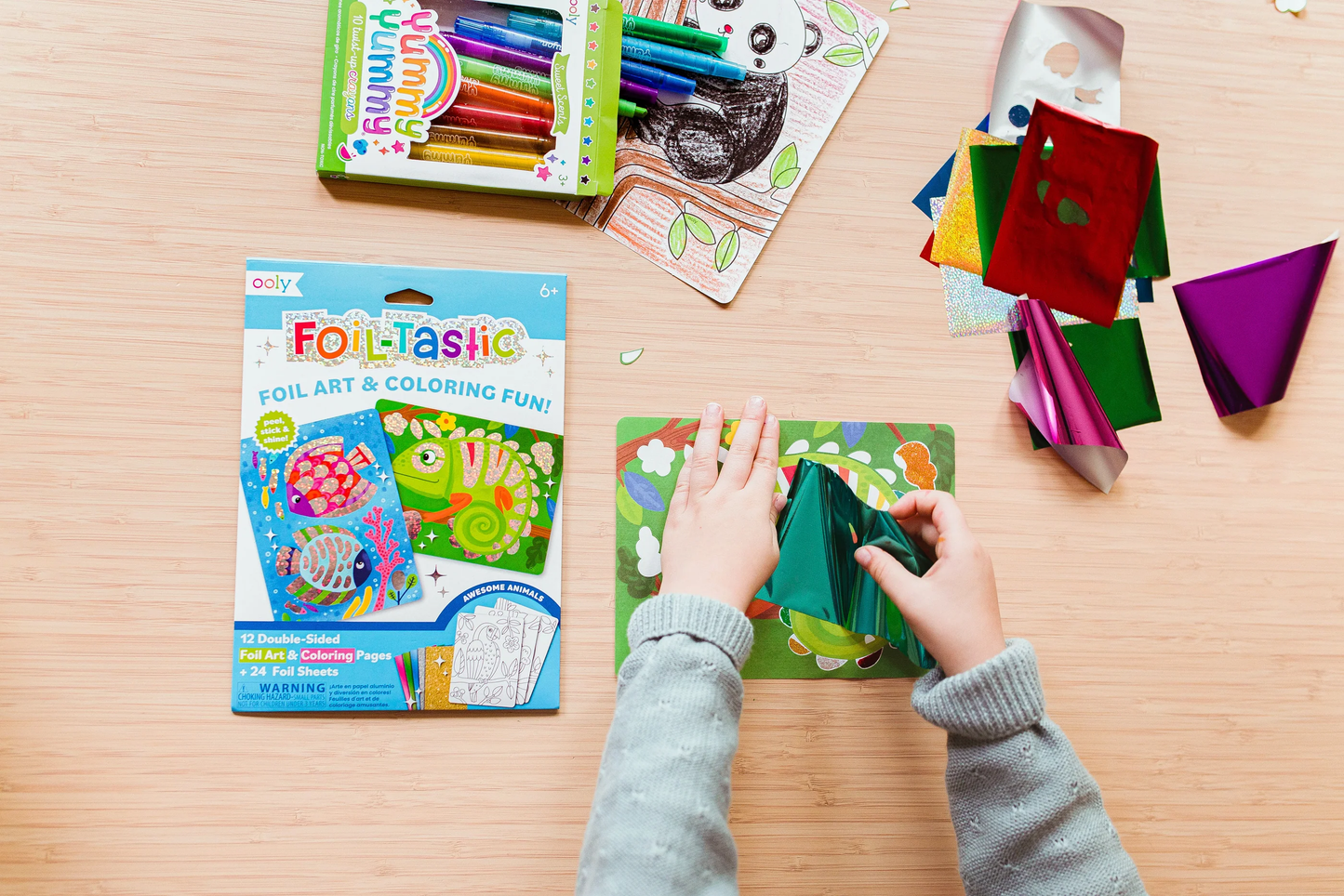 Foil-tastic Foil Art Kit: Awesome Animals