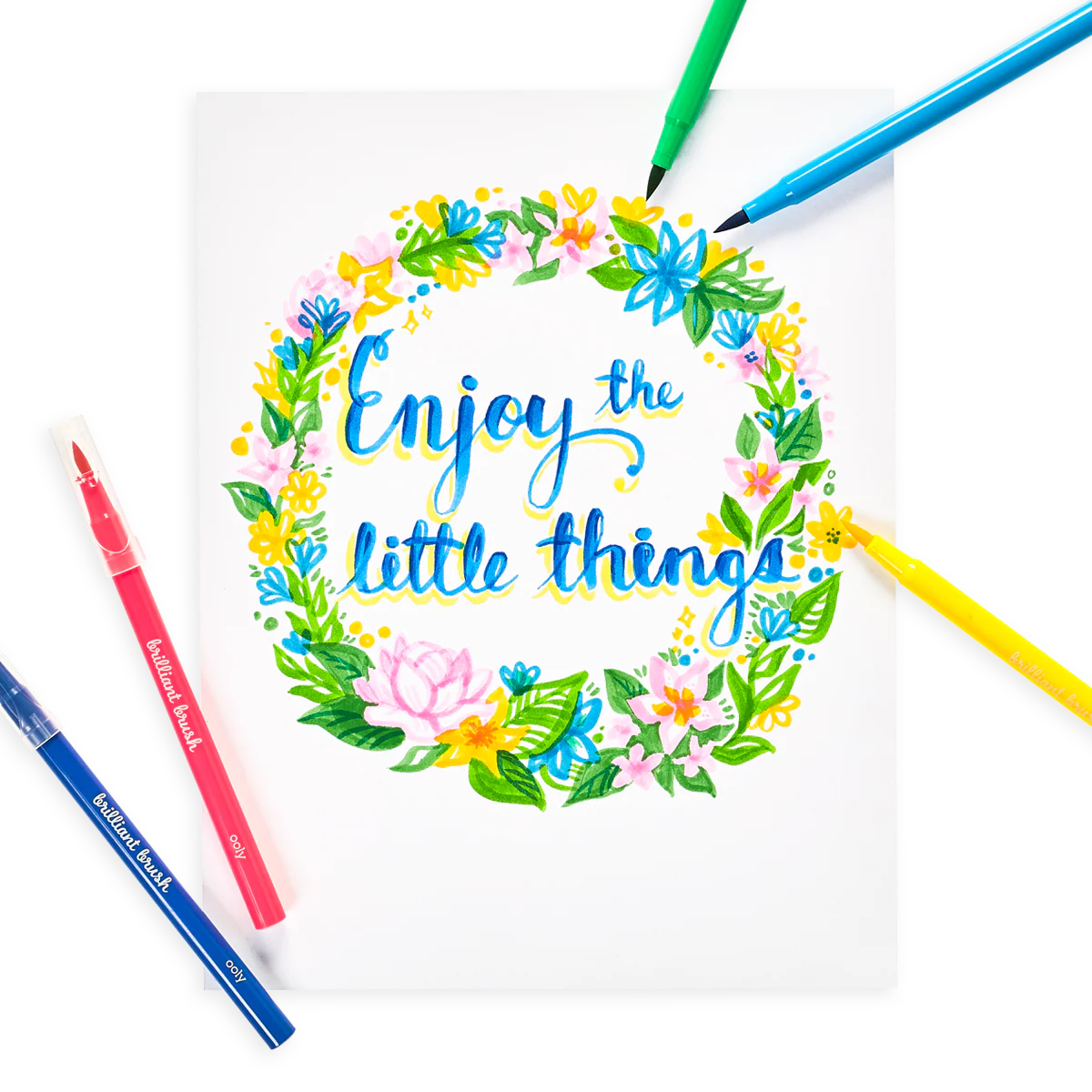 Brilliant Brush: Brush Markers