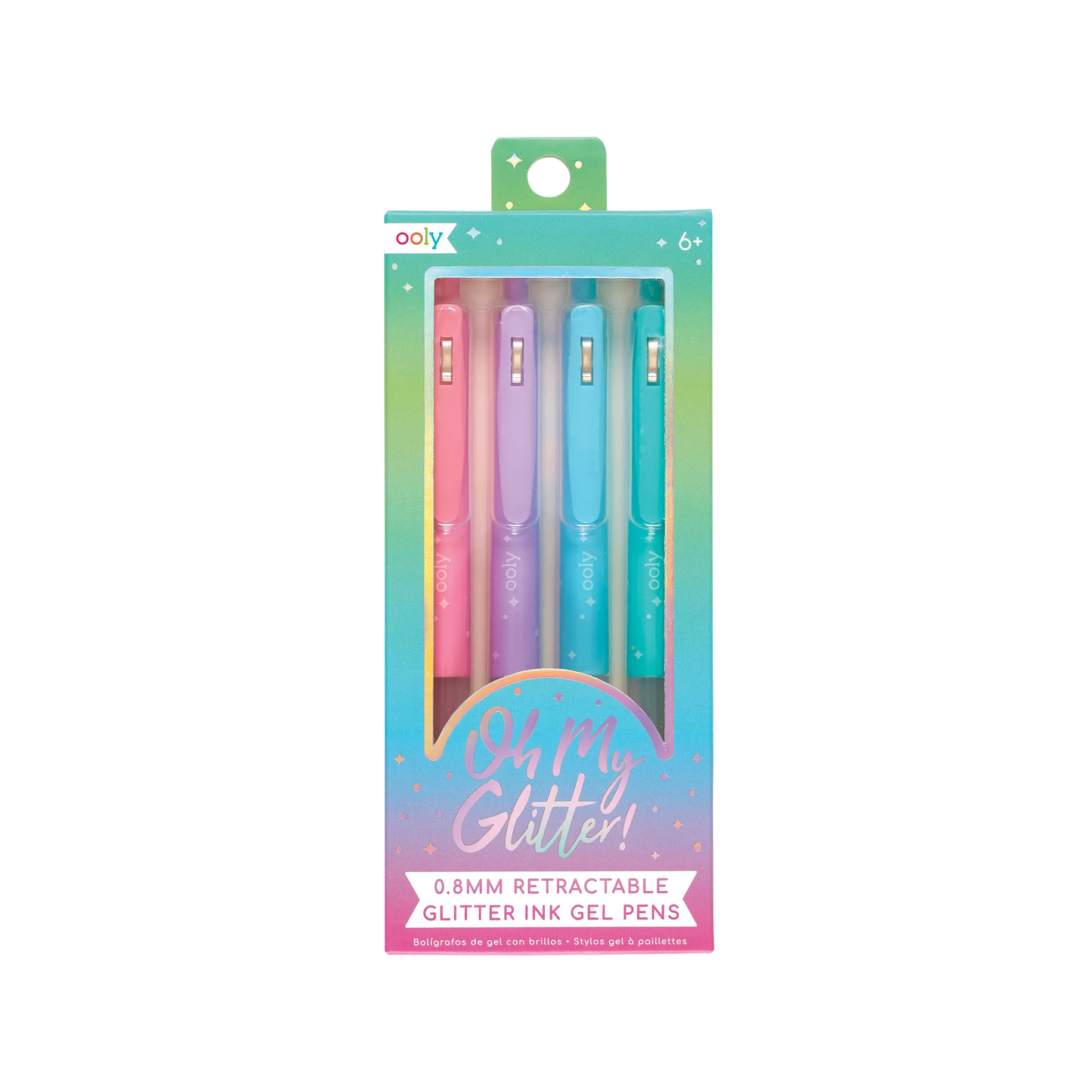 Oh My Glitter!: Retractable Glitter Ink Gel Pens