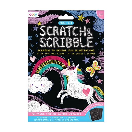 Scratch & Scribble: Mini Kit |  Funtastic Friends