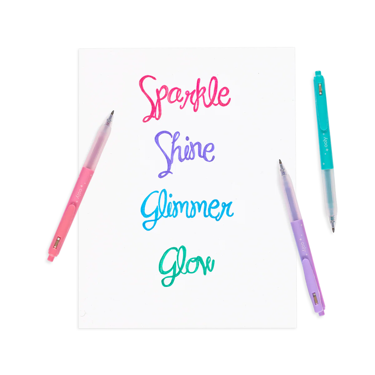 Oh My Glitter!: Retractable Glitter Ink Gel Pens