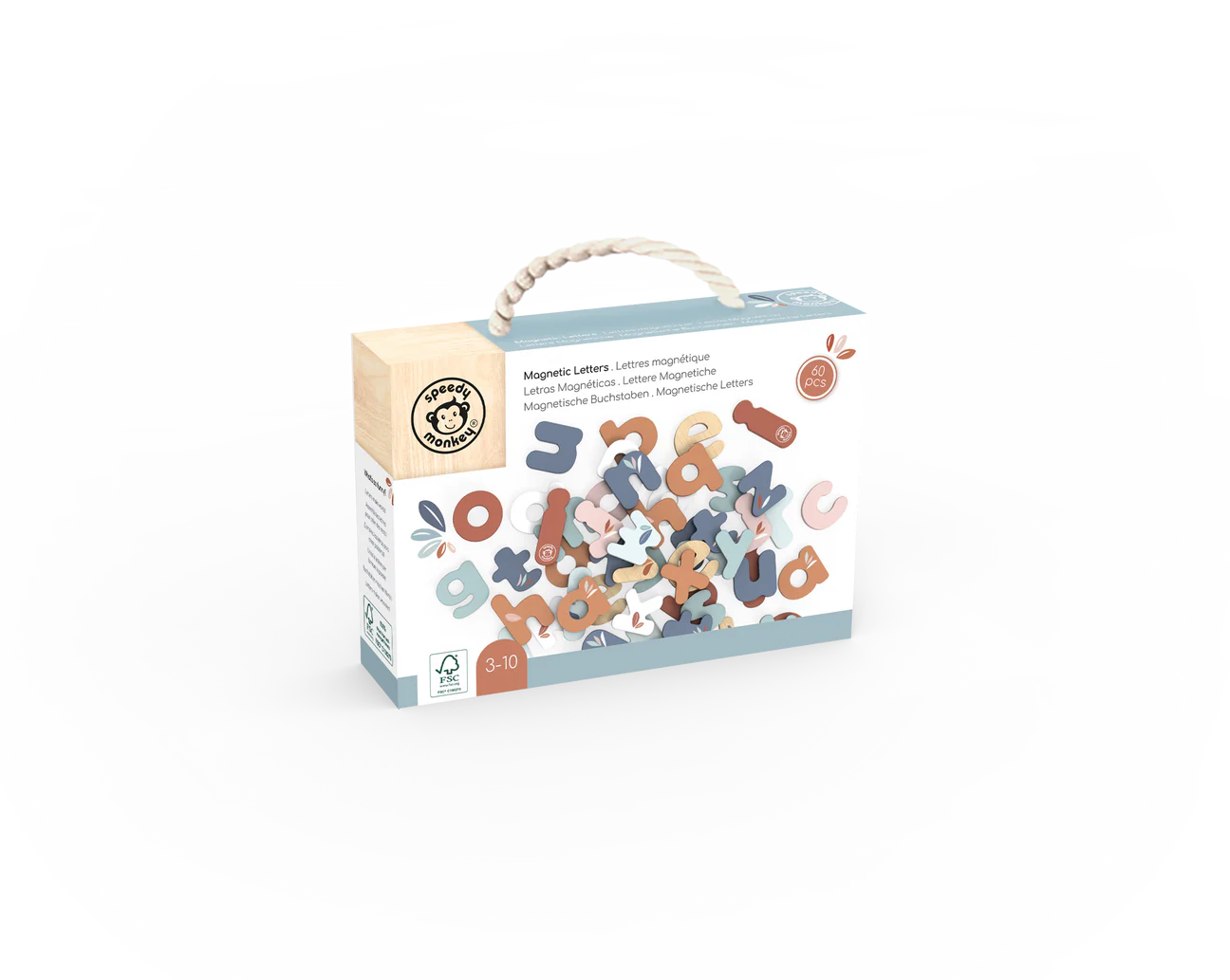 Magnetic Letters | 60 pcs