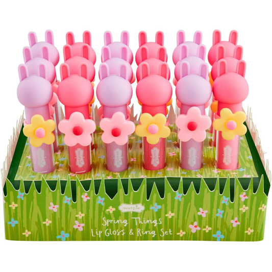 Spring Lip Gloss & Ring Sets