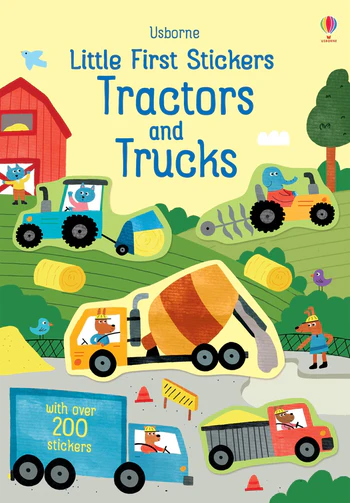 Little First Stickers: Tractors & Trucks | Usbourne