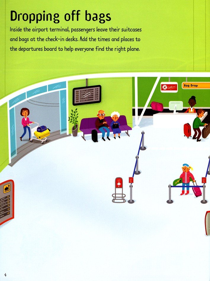 First Sticker Book | Airport