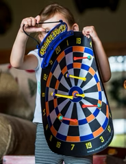 Doinkit® Darts Rollup Dartboard