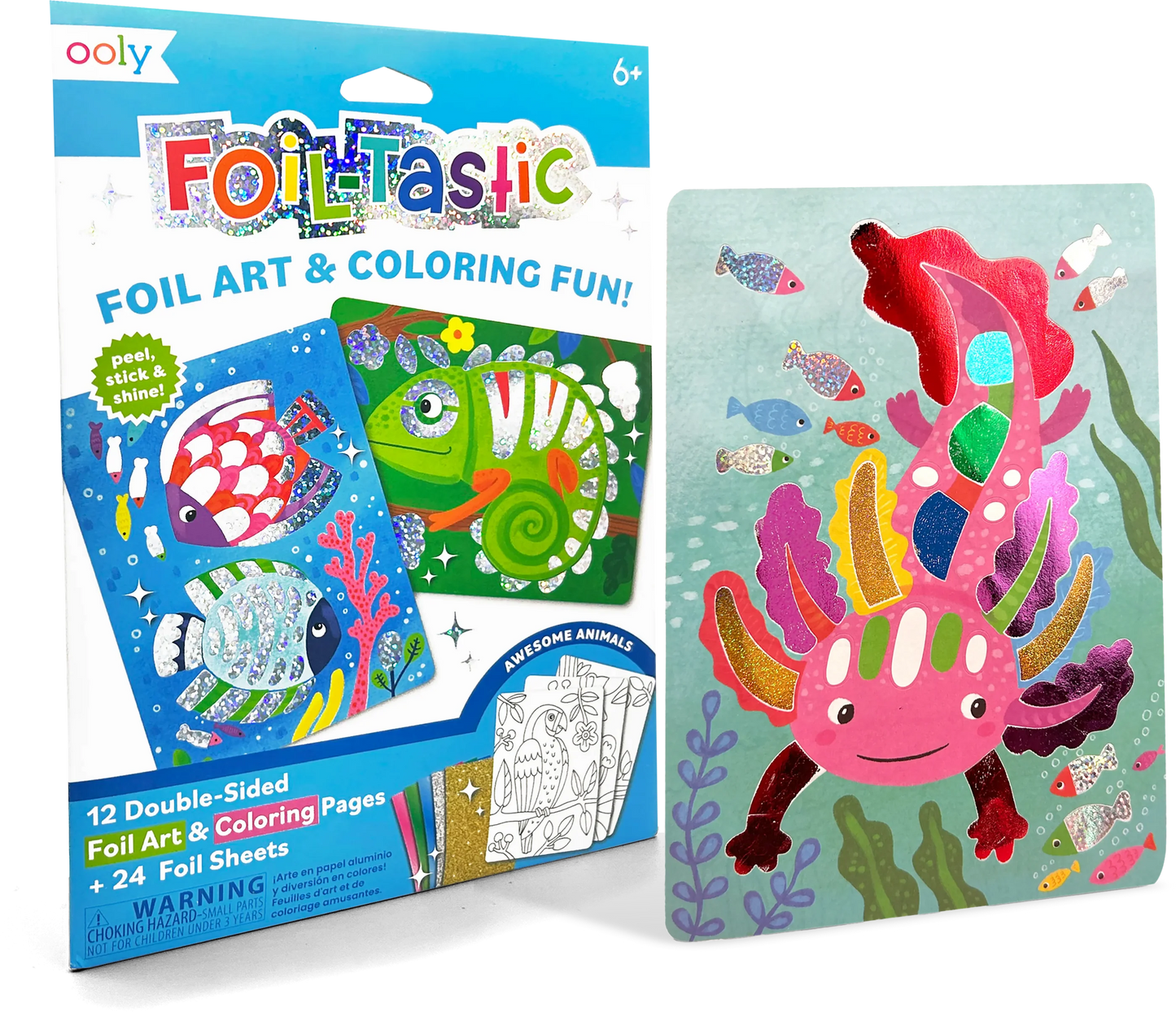 Foil-tastic Foil Art Kit: Awesome Animals