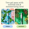 Scented Lava Pen Set | 2 pk Green/Blue