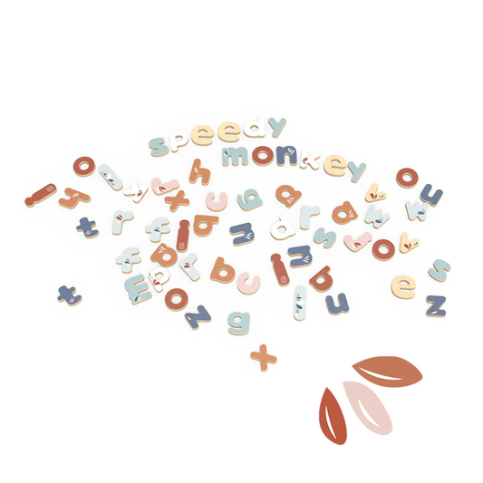 Magnetic Letters | 60 pcs