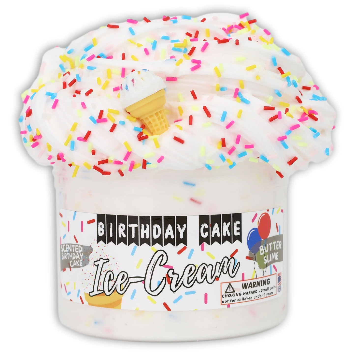 Birthday Cake Ice Cream | Dope Slime