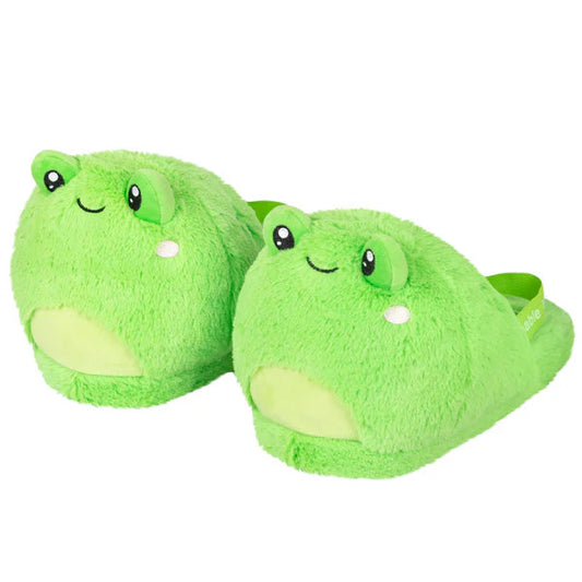 Squishable Froggy Slippers Kids 5yrs - 8yrs