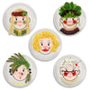 Fred Ms Food Face Dinner Plate