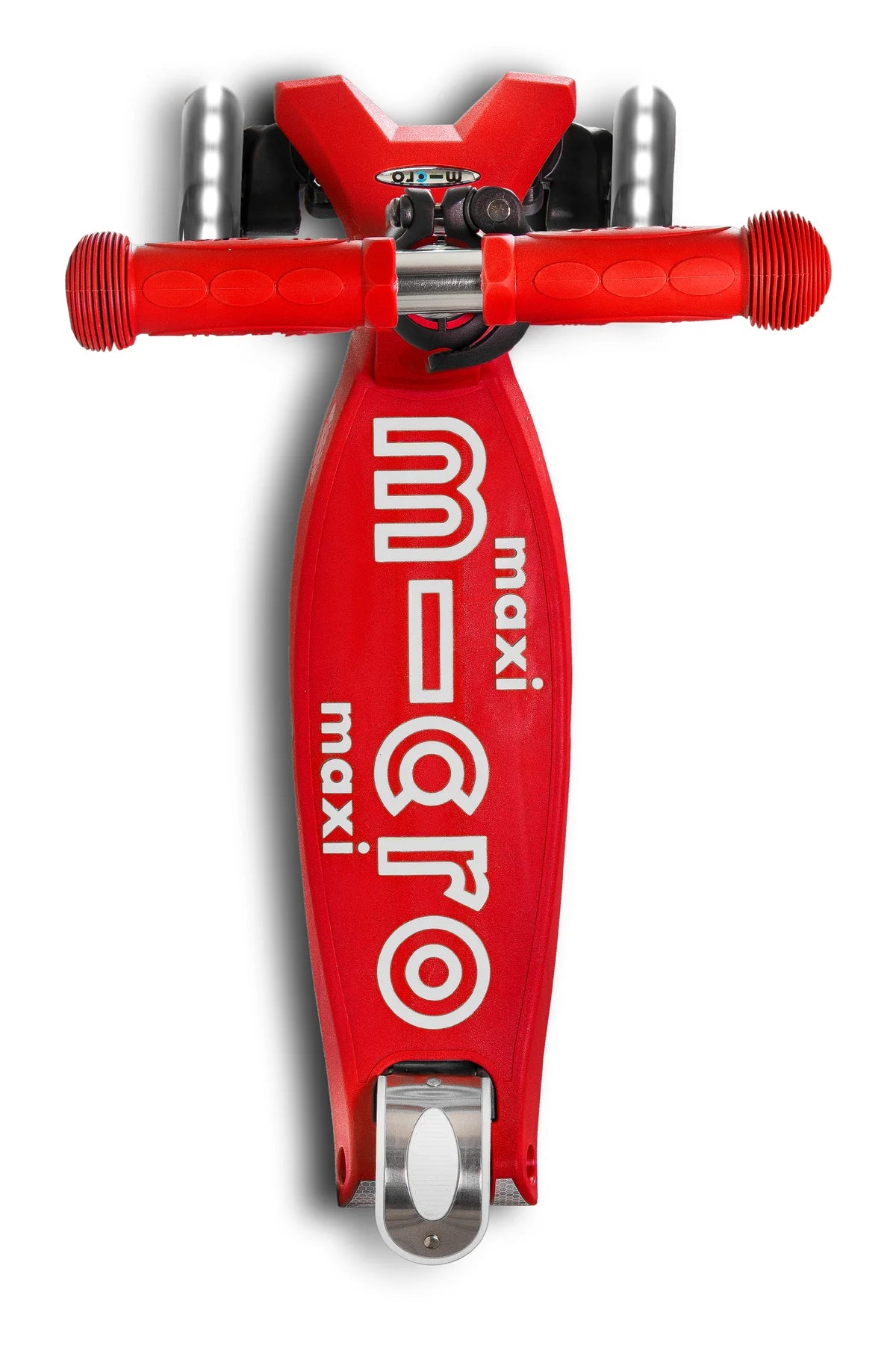 Micro Maxi Foldable LED Scooter - Berry Red