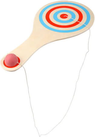 Wooden Paddle Ball
