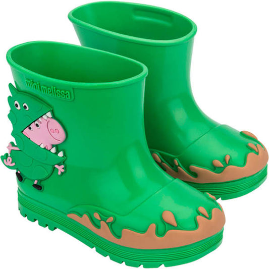 Mini Melissa Peppa Pig George Green Boots