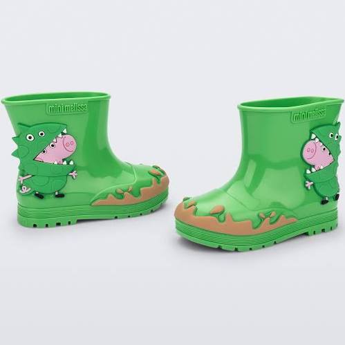 Mini Melissa Peppa Pig George Green Boots