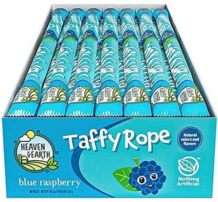 Heaven & Earth Yay Taffy Sour Blue Raspberry