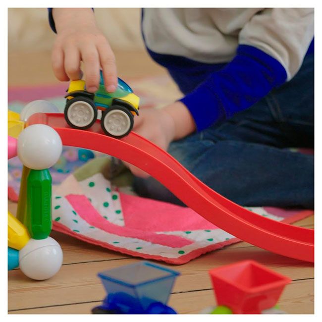 SmartMax Basic Stunt Cars | 46 Piece Set